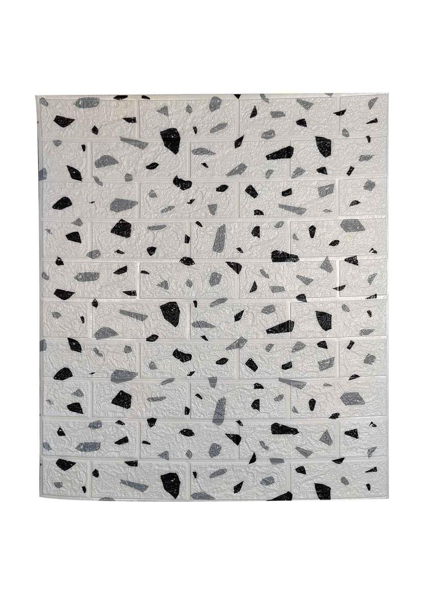 Самоклеюча декоративна 3D панель цегла абстракція 700x770x5 мм Loft Expert (300241598)