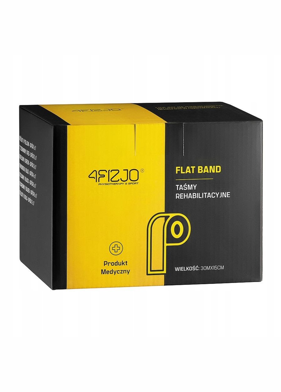 Стрічка-еспандер для спорту та реабілітації Flat Band 30 м 12-15 кг 4FIZJO 4fj0105 (275095801)