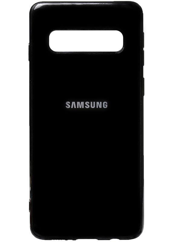 Чехол-накладка Electroplate TPU Case Samsung Galaxy S10 Black Toto (301468385)