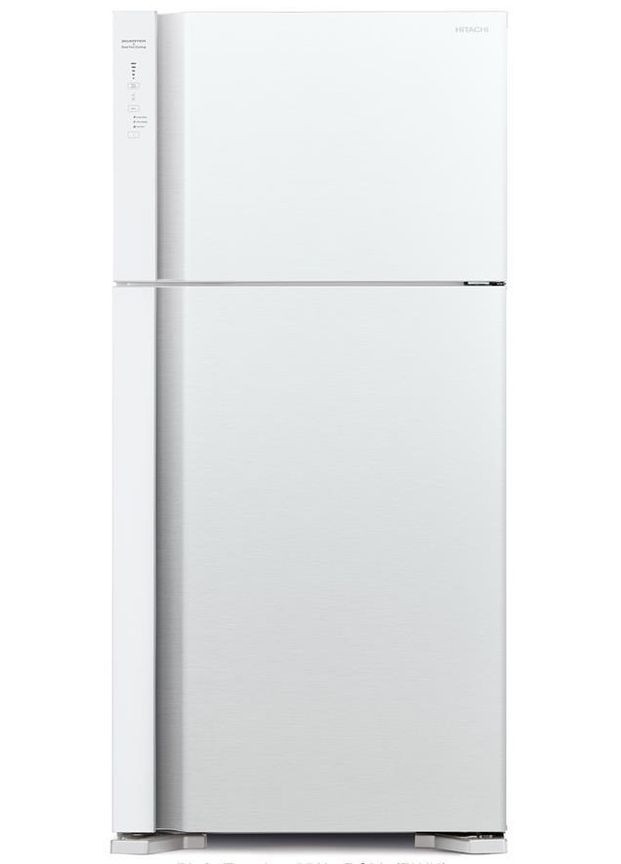 Холодильник R-V660PUC7-1PWH с верхн. мороз., 184x86х74, холод.отд.-405л, мороз.отд.-145л, 2дв., А++, NF, инв., зона нулевая, Hitachi