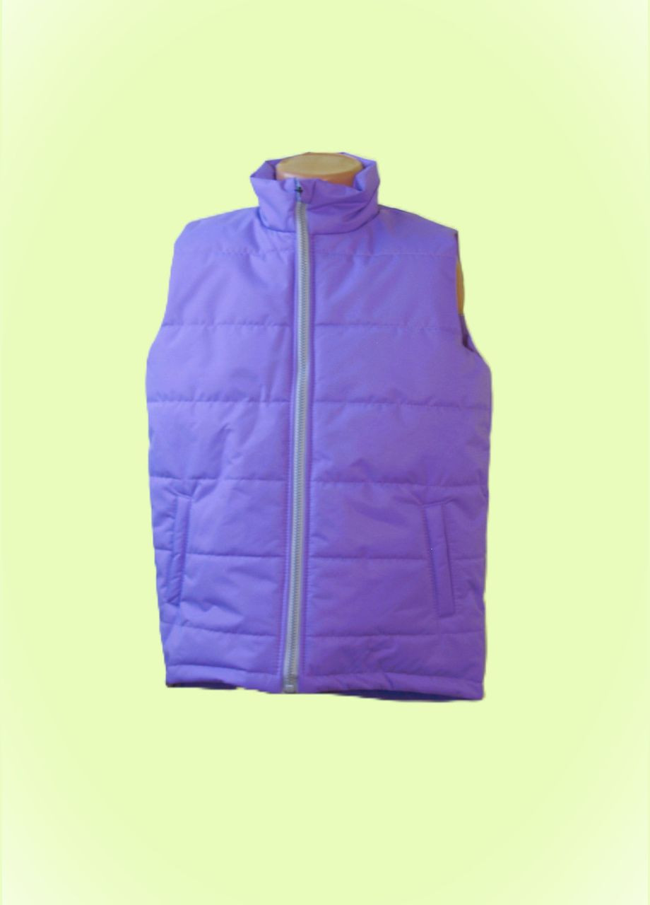 Жилетка детская весна/осень без капюшона 122 размер с карманами цвет Handmade (329892748)