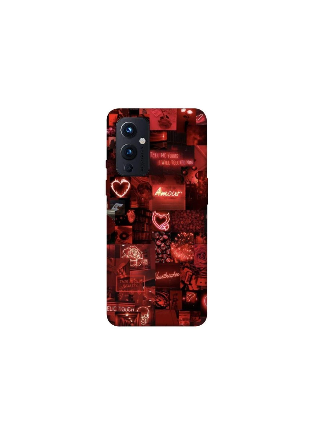 Чохол на OnePlus 9 Love collage ver.6 Frontalka (377902132)