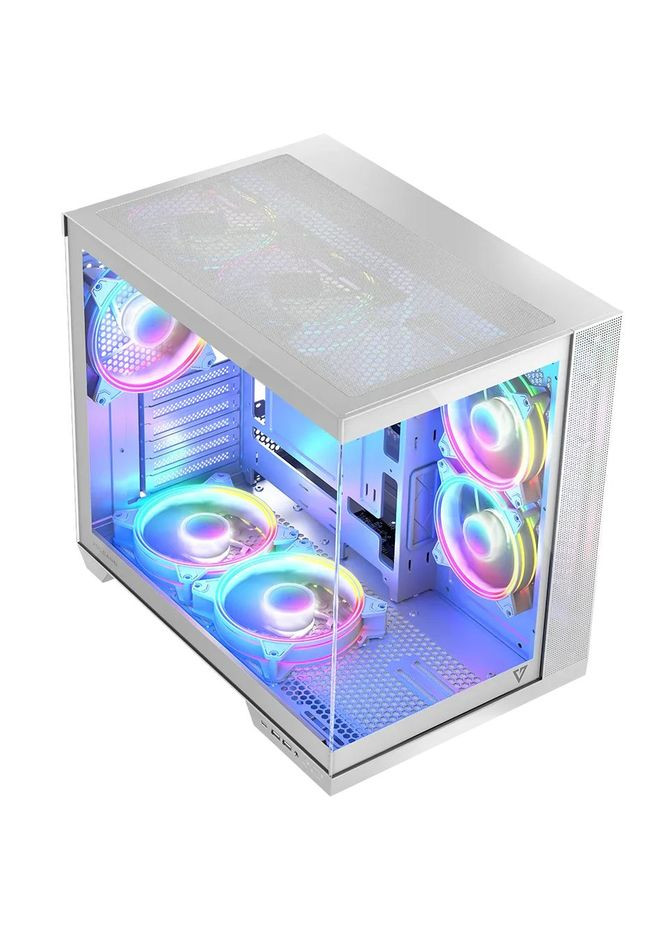 Корпус VOLCANO PANORAMA APEX ARGB 5F MIDI White (AT-PANORAMA-5F-ARGB-20-00) Modecom (326033204)