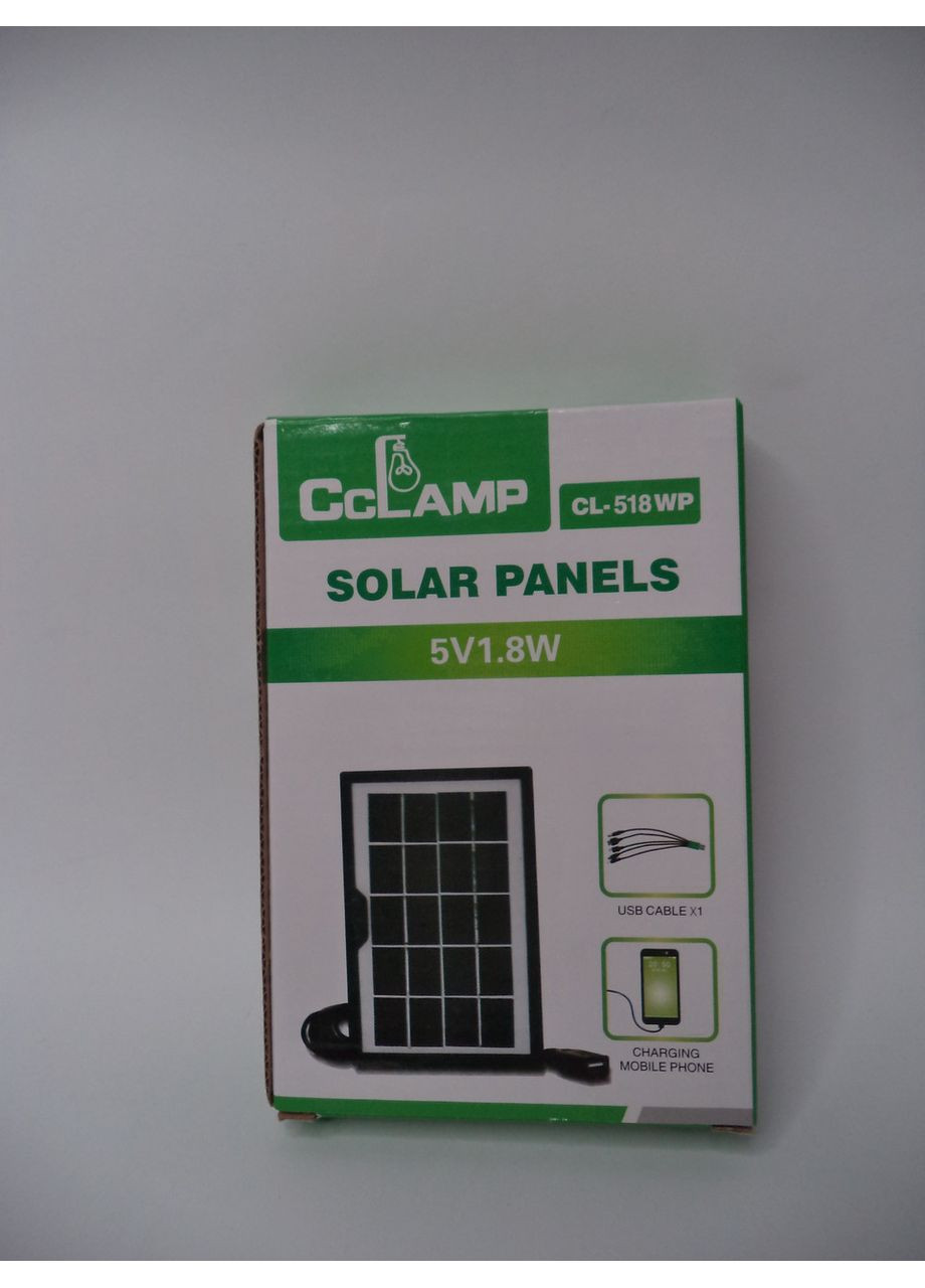 Портативная солнечная панель CCLamp CL518W 5V1.8W No Brand (300079558)