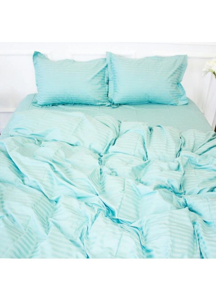 Постільна білизна SatinStripe 30-0015GreenWave 110х140 Дитячий (2200005246245) Mirson (280432837)