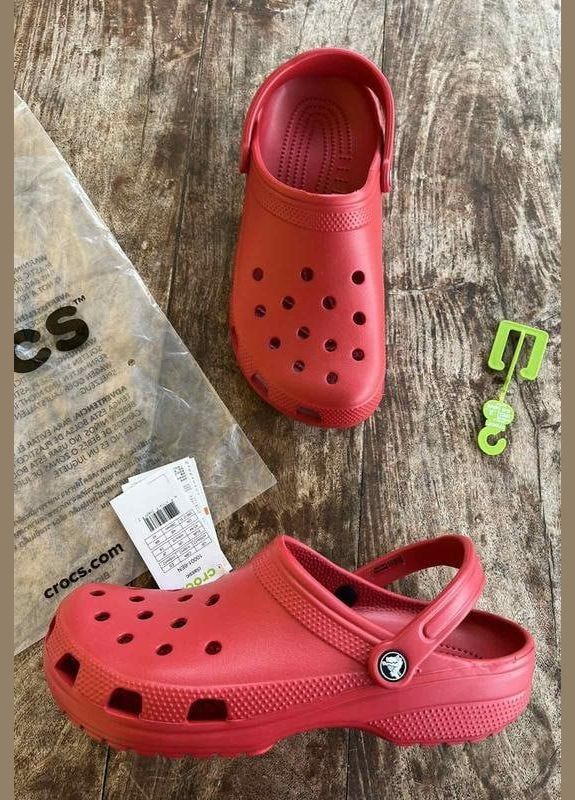 Красные classic clog kids крокс сабо классик детские Crocs