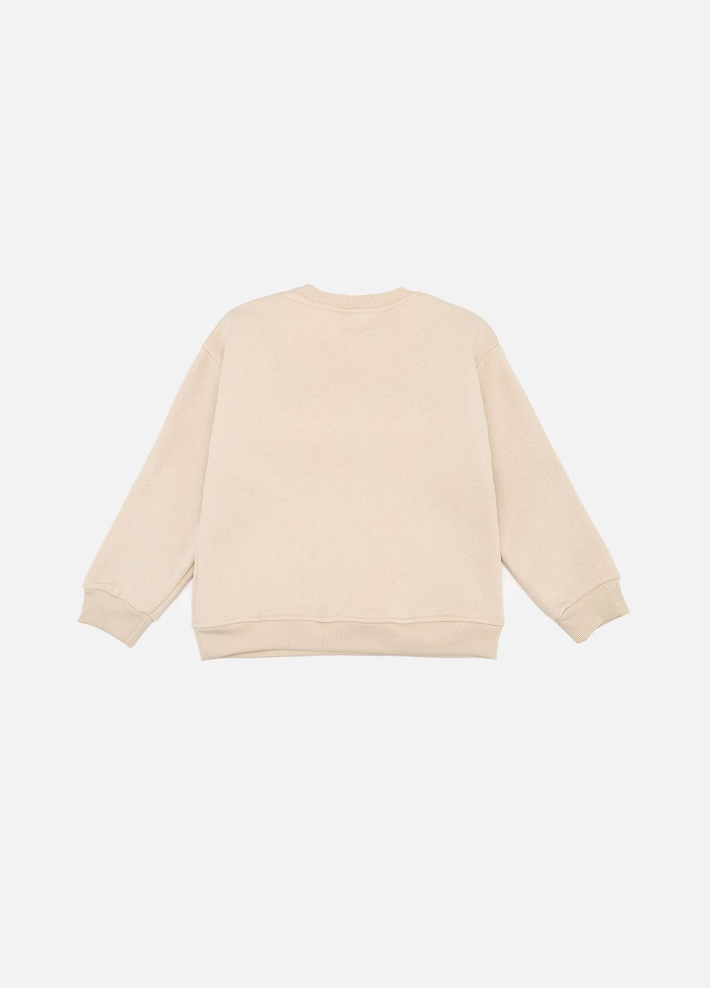 Divonette свитшот для девочки цвет бежевый cb-00260857 бежевый футер