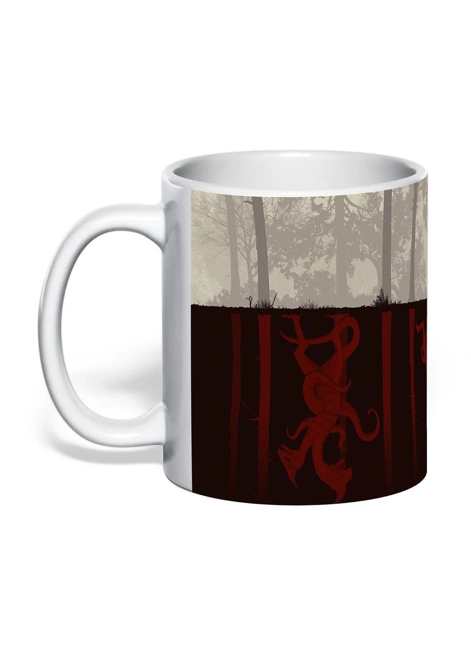 Чашка з друком "Дивні дива / Stranger Things" №12 330 мл (колір білий) (40801) No Brand (390074418)