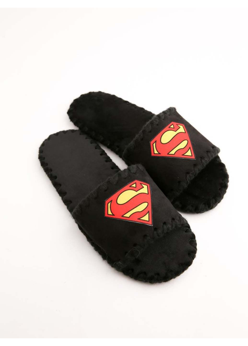 Черные домашние тапочки Family Story