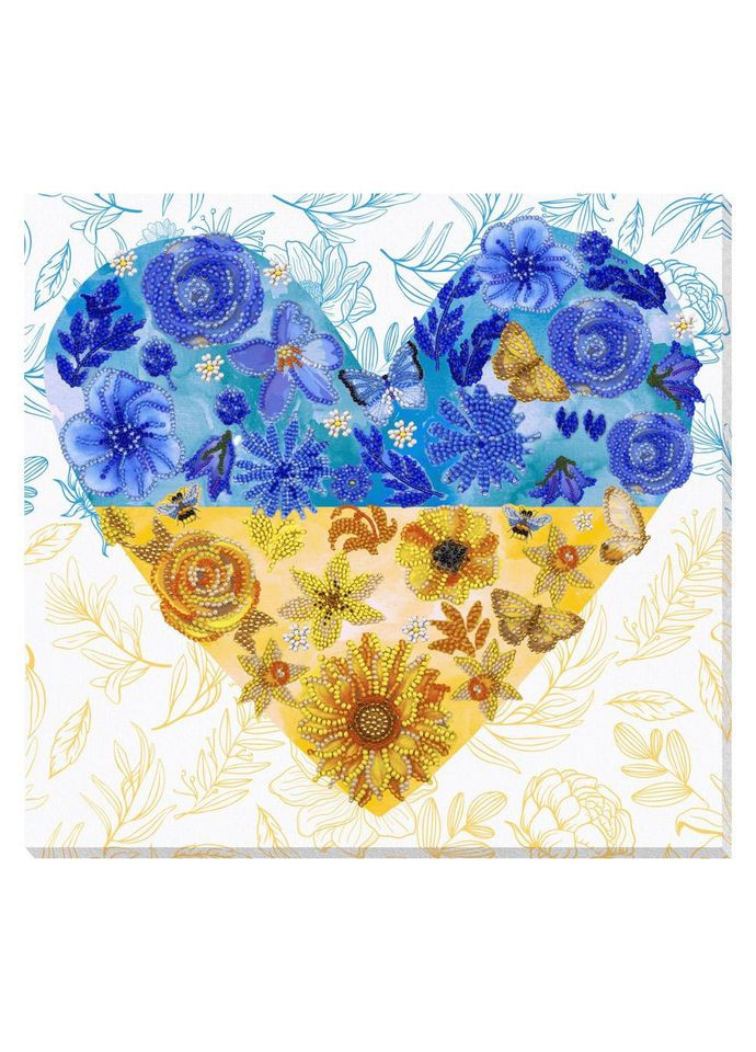 Набір для вишивання бісером "Завжди у серці" AB-871 33х32 см No Brand (330603012)