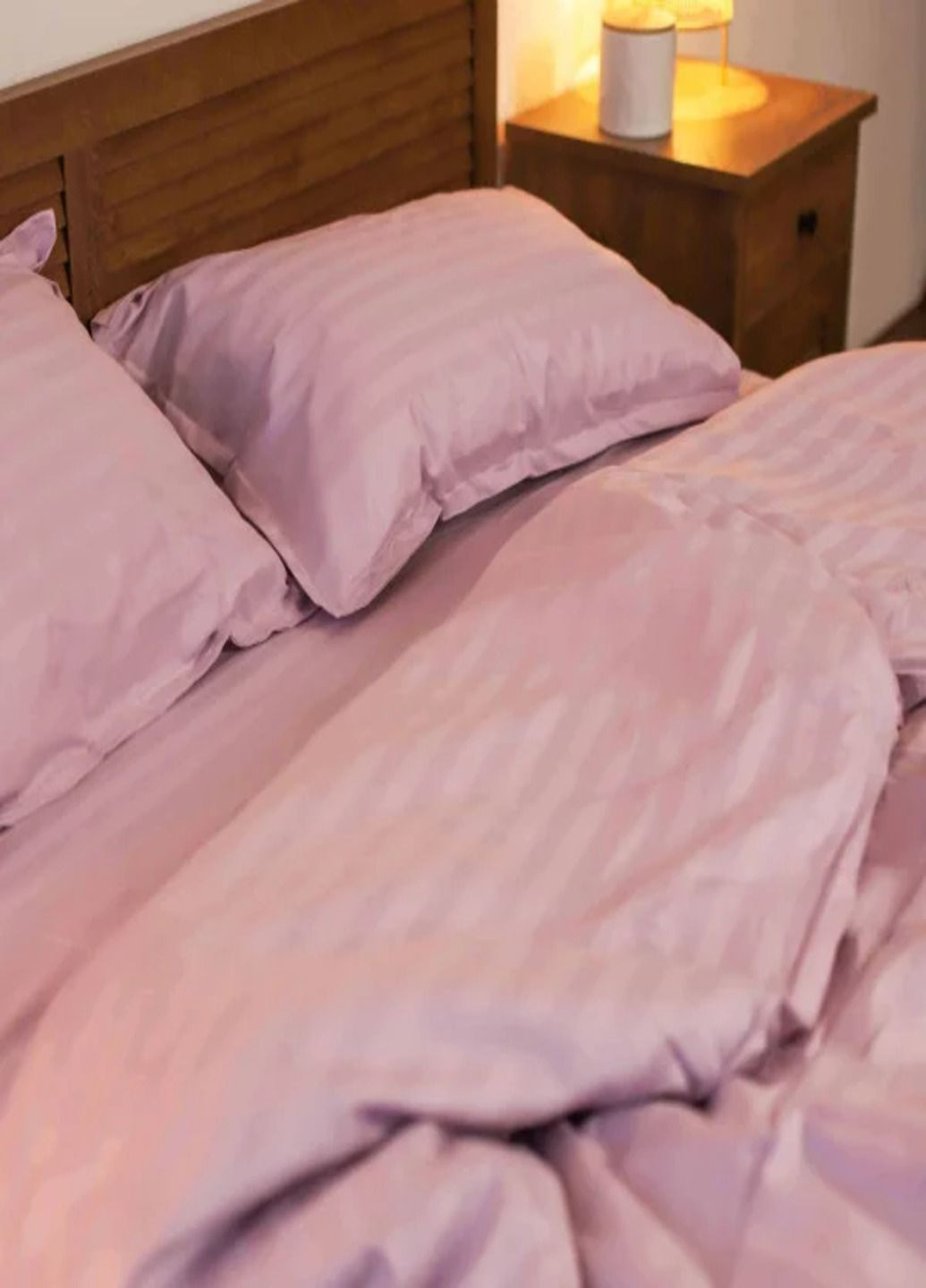 Постільна білизна Вилюта сатин страйп сімейна. Постіль Вілюта сім'я. Комплекти постільної білизни. Viluta Постільна білизна (346268538)