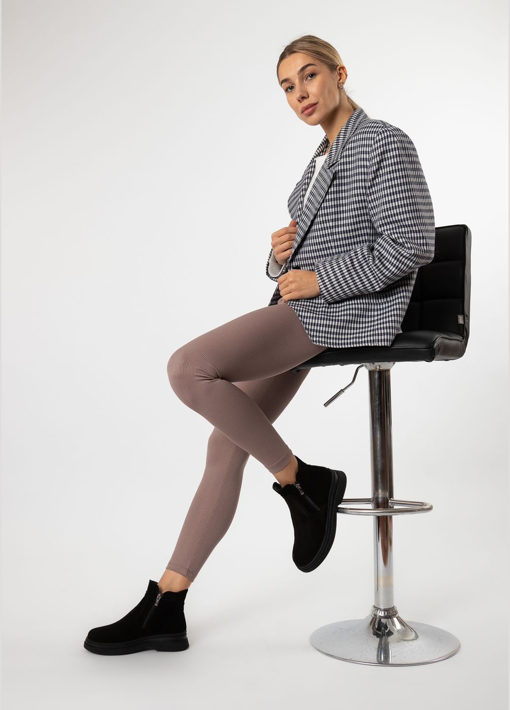 Зимние ботинки (1180цп) Kento из натуральной замши