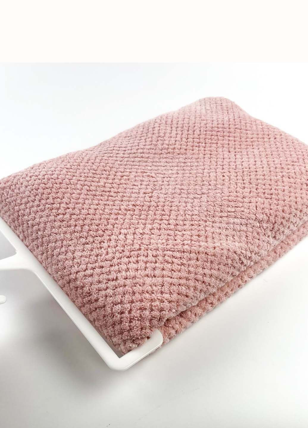 Homedec полотенце банное микрофибра 140х70 см однотонный розовый производство - Турция