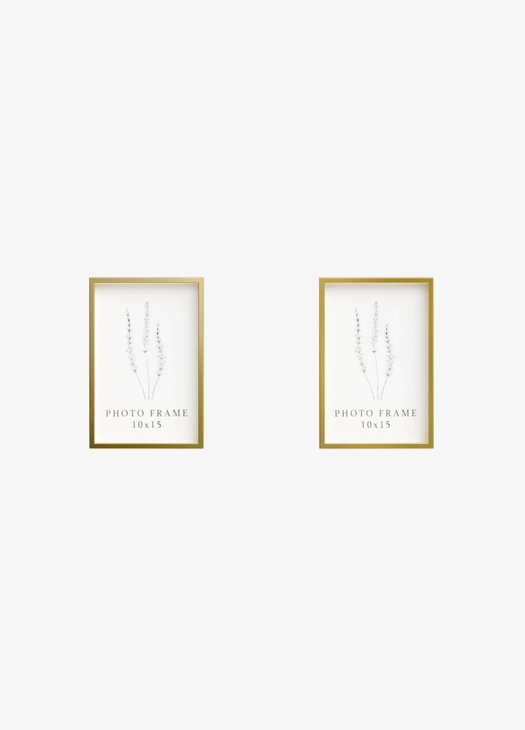 Комплект фоторамок, золотий Pepco (323426921)