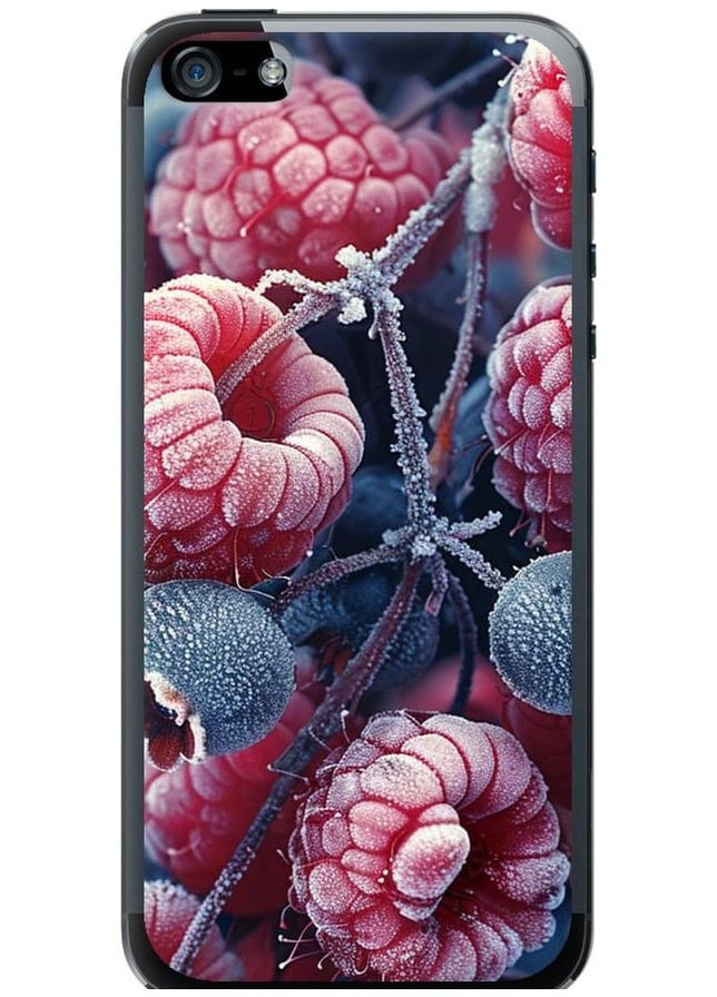 Силіконовий чохол 'Морозні ягоди' для Endorphone apple iphone 5 (285118056)