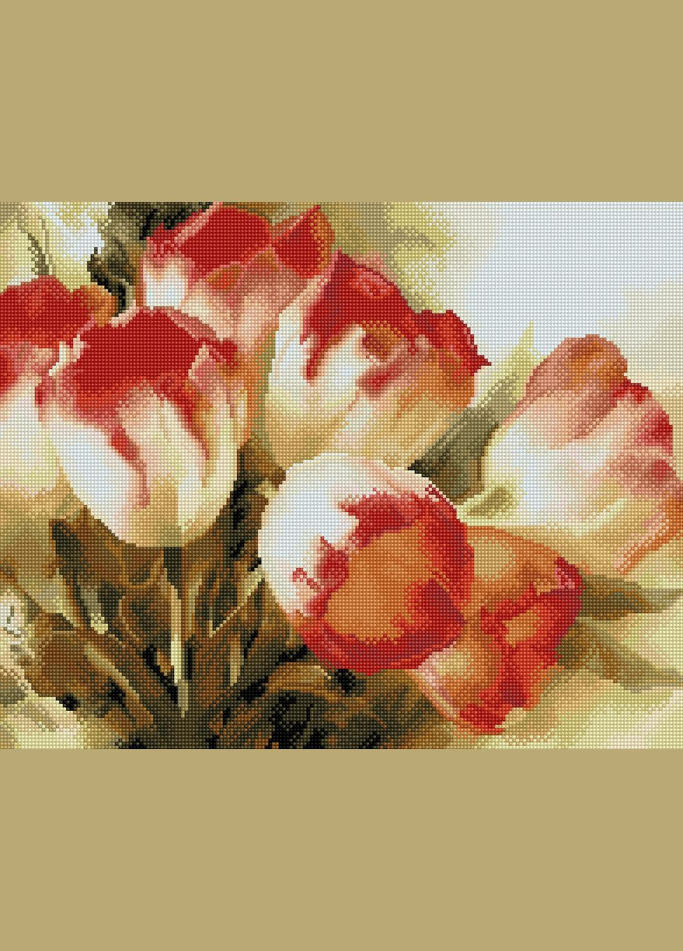Набор алмазной мозаики 40х50 Тюльпаны SP025 ColorArt (299772367)