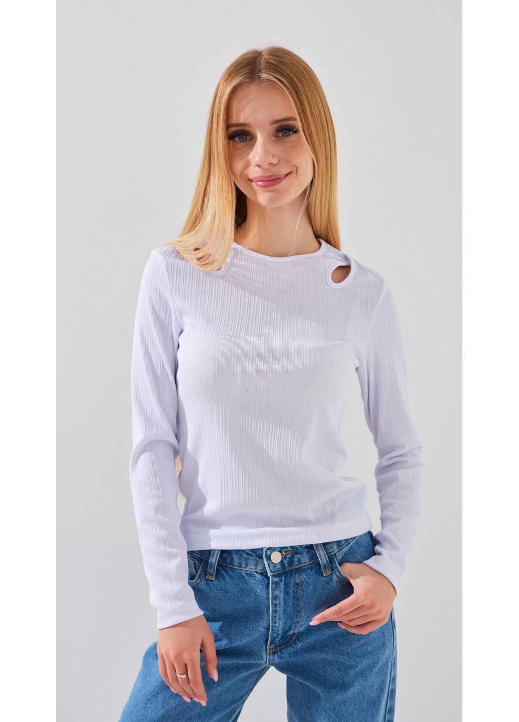 Лонгслів однотонний для дівчинки GBC02305 158 см shop (2888000017895) LAWA (367004993)