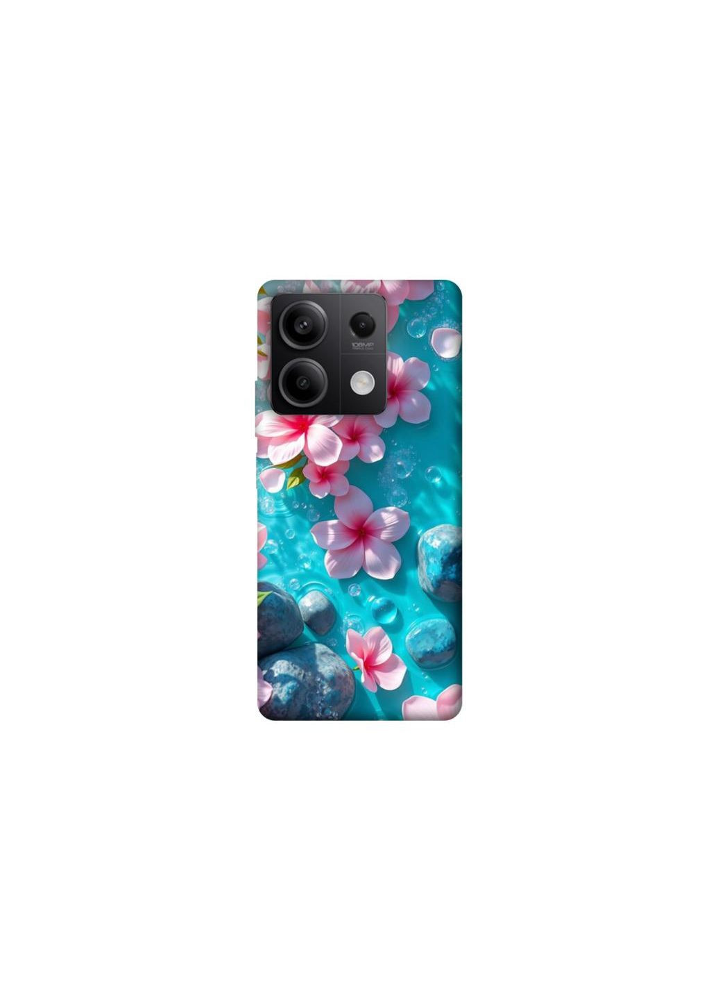 Чехол на Xiaomi Redmi Note 13 5G Flowers v19 Frontalka (354181366)