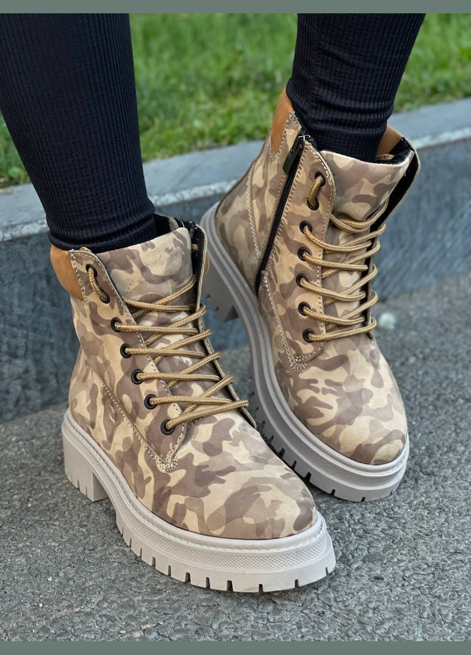 Осенние ботинки Vakko из натурального нубука