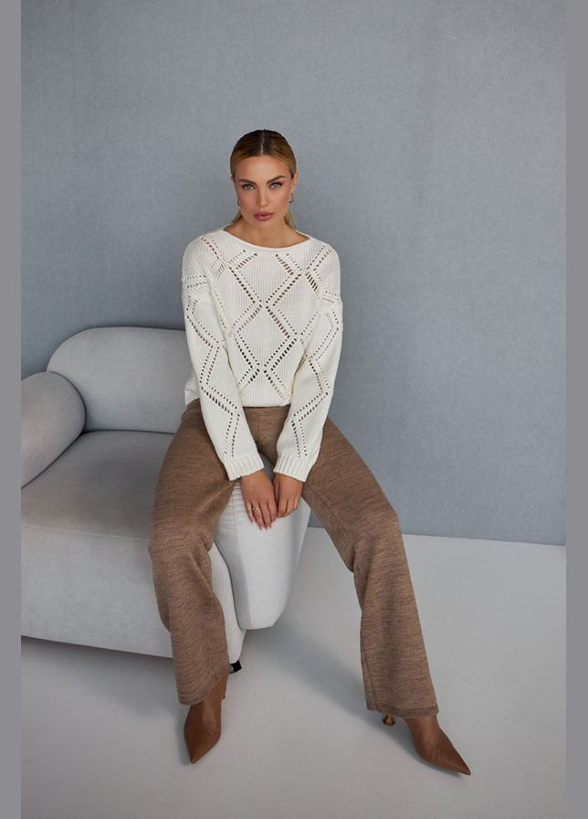 Брюки из полушерстяной пряжи (2541) Triko Bakh (334710606)