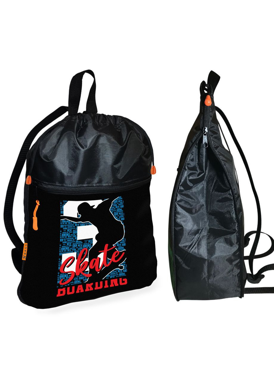 Рюкзак-мешок для обуви,спортивной формы Sport детская сумка для сменки с расширителем (1611) No Brand (325450328)