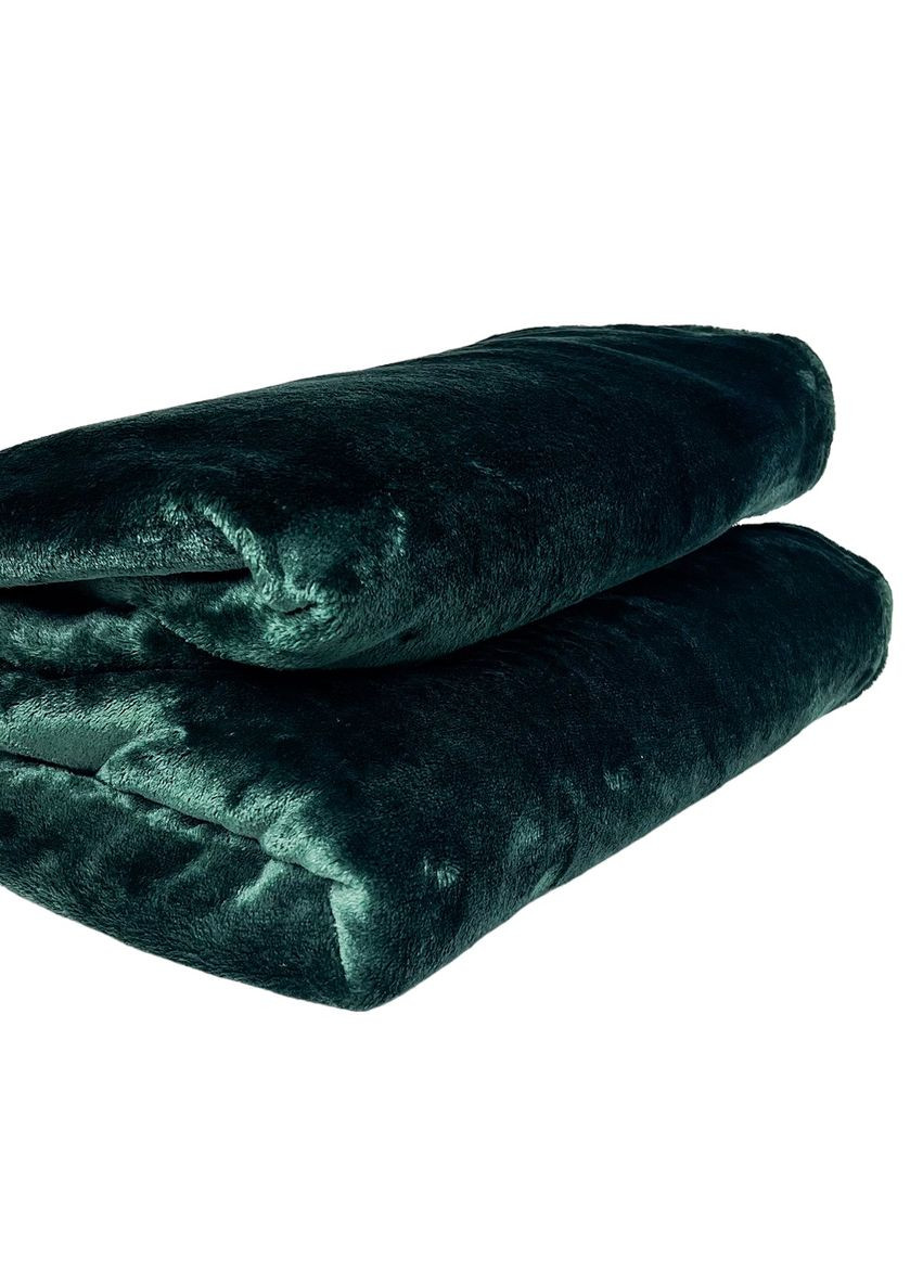Плед Manner велсофт 150х200 см 300 гм2 Dark Green (94326222) Emily (292653223)