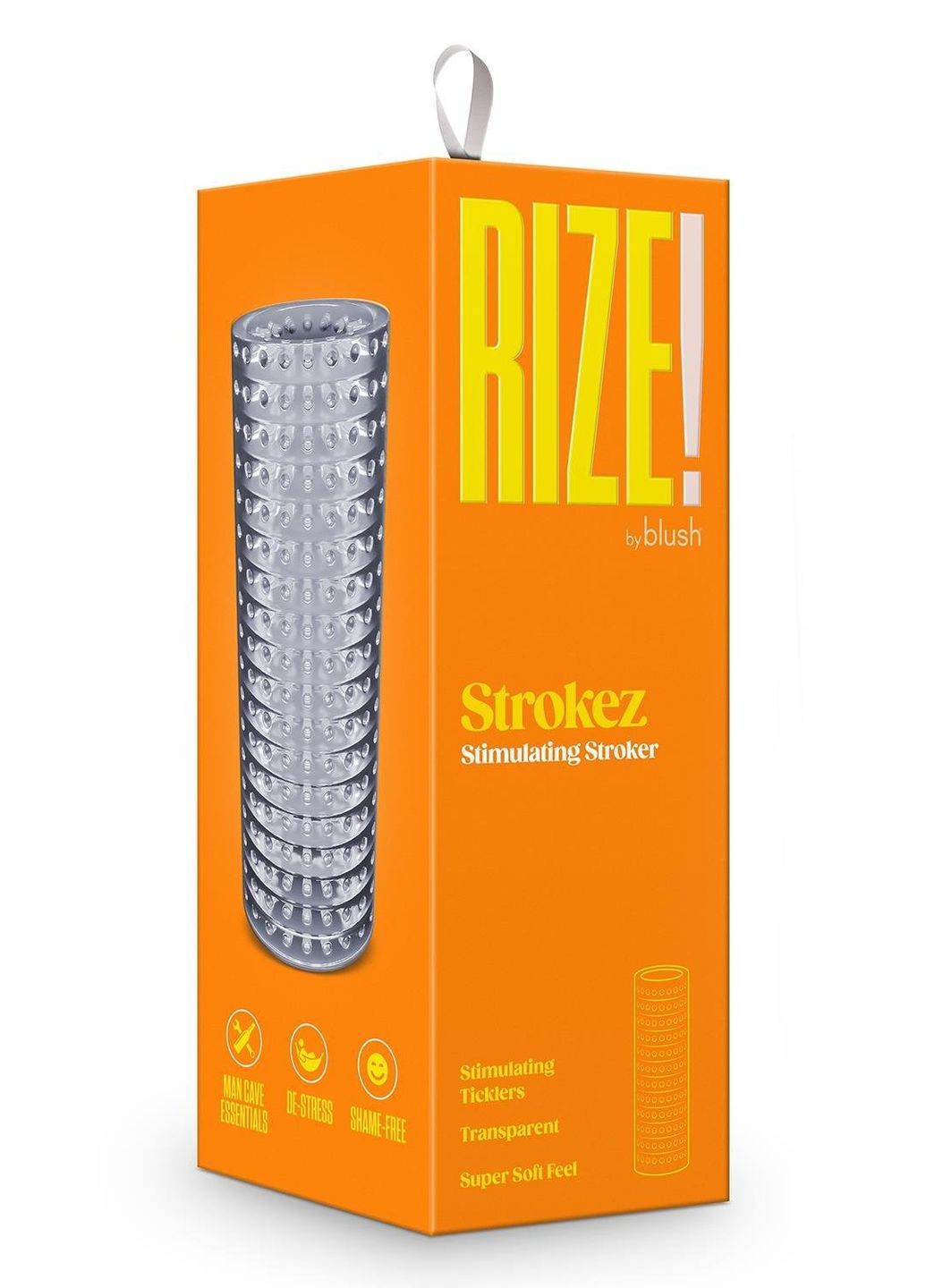 Мастурбатор нереалистичный Rize, 13.5 см Blush (361670179)