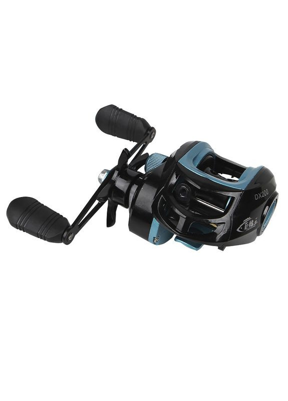 Катушка мультипликаторная DX200 Black-Blue Right 22 шт. Juqiwang (353828093)
