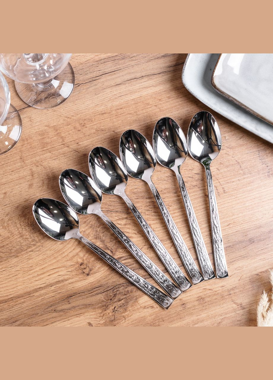 Набір столових ложок з нержавіючої сталі 6 штук TS Kitchen (321997763)