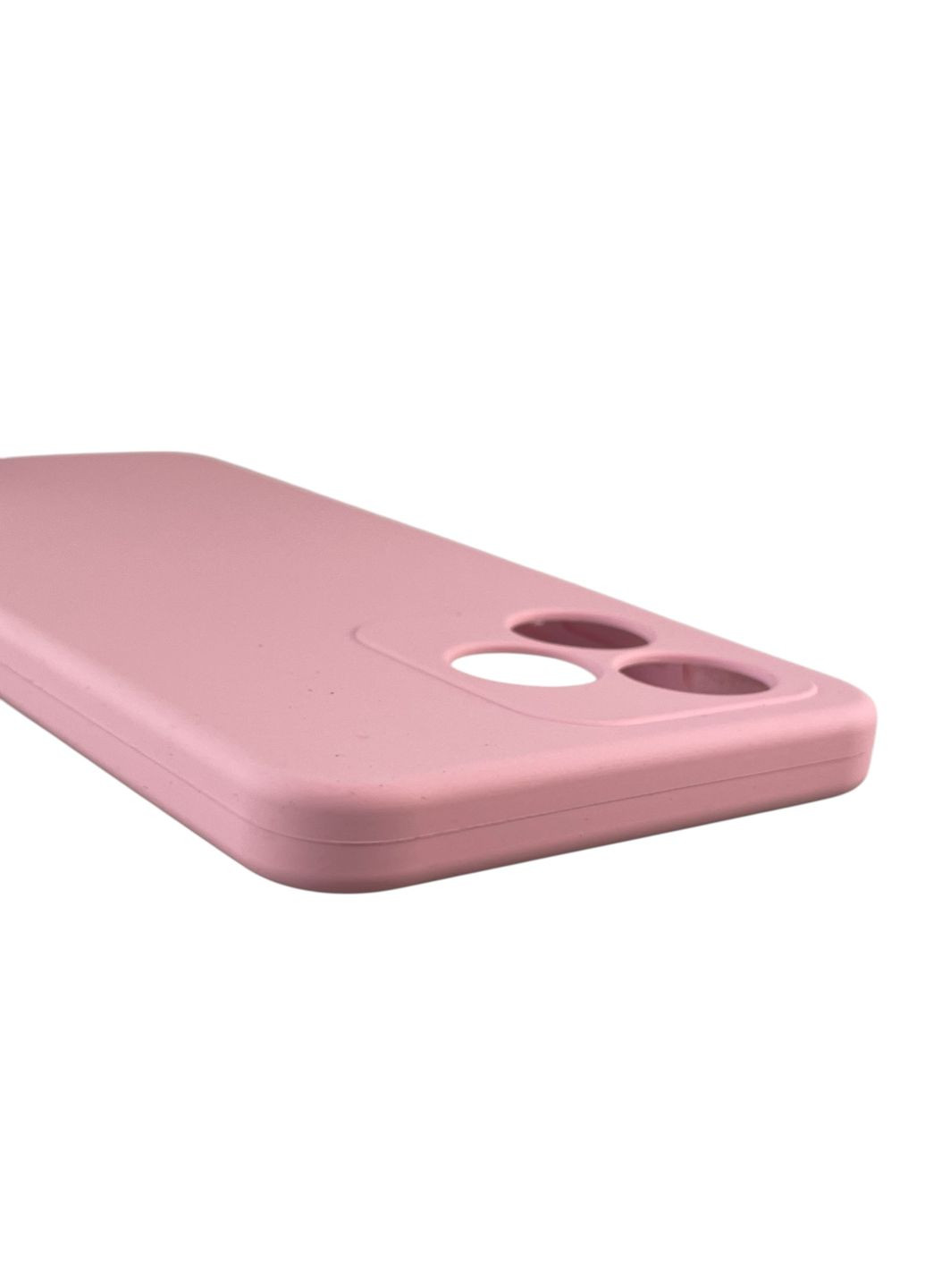 Чохол для C53 силіконовий з мікрофіброю нековзний на реалмі с53 рожевий Realme (366385622)