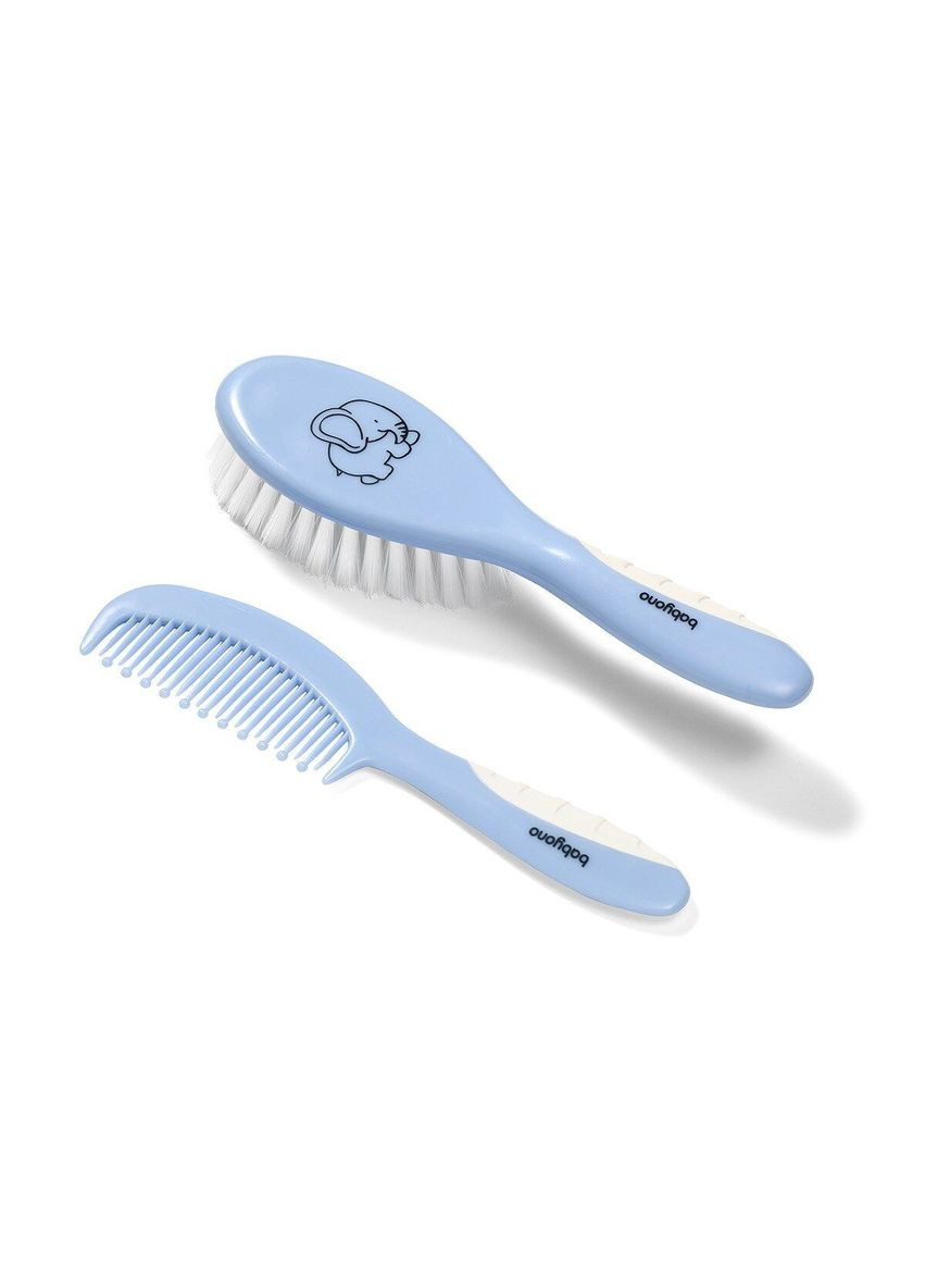 Щетка и расческа для волос с супер мягкой щетиной Синие BabyOno (277372046)