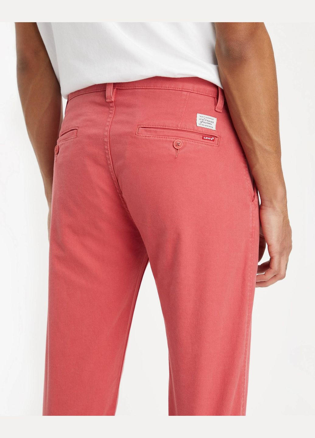 Розовые повседневный, кэжуал летние брюки Levi's