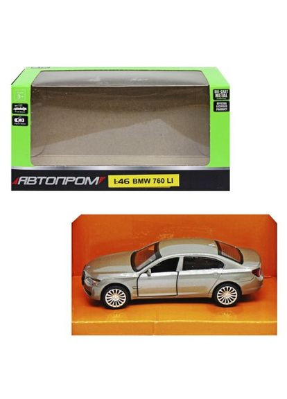 Машинка металева ": BMW 750LI" АВТОПРОМ (369729517)