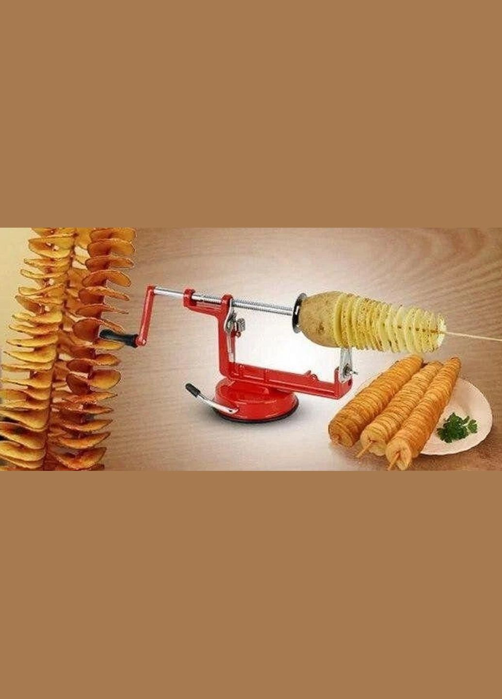 Машинка для резки картофеля спиралью Spiral Potato No Brand (282956992)