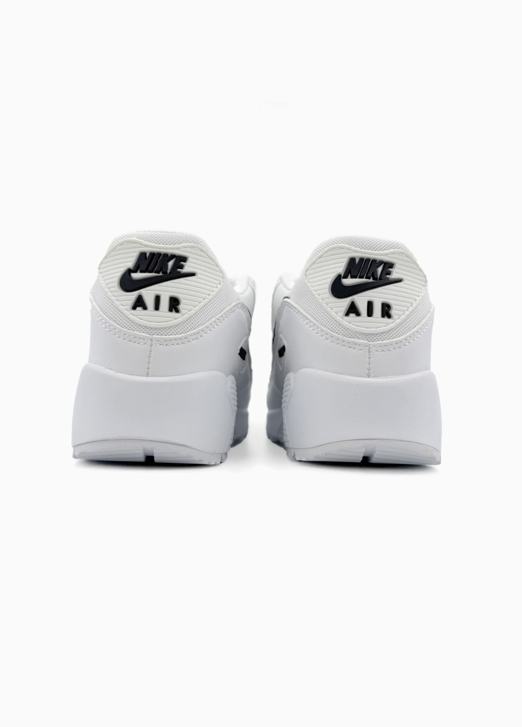 Білі Осінні кросівки чоловічі і жіночі nike air max 90 white | найк аір макс 90 білі No Brand