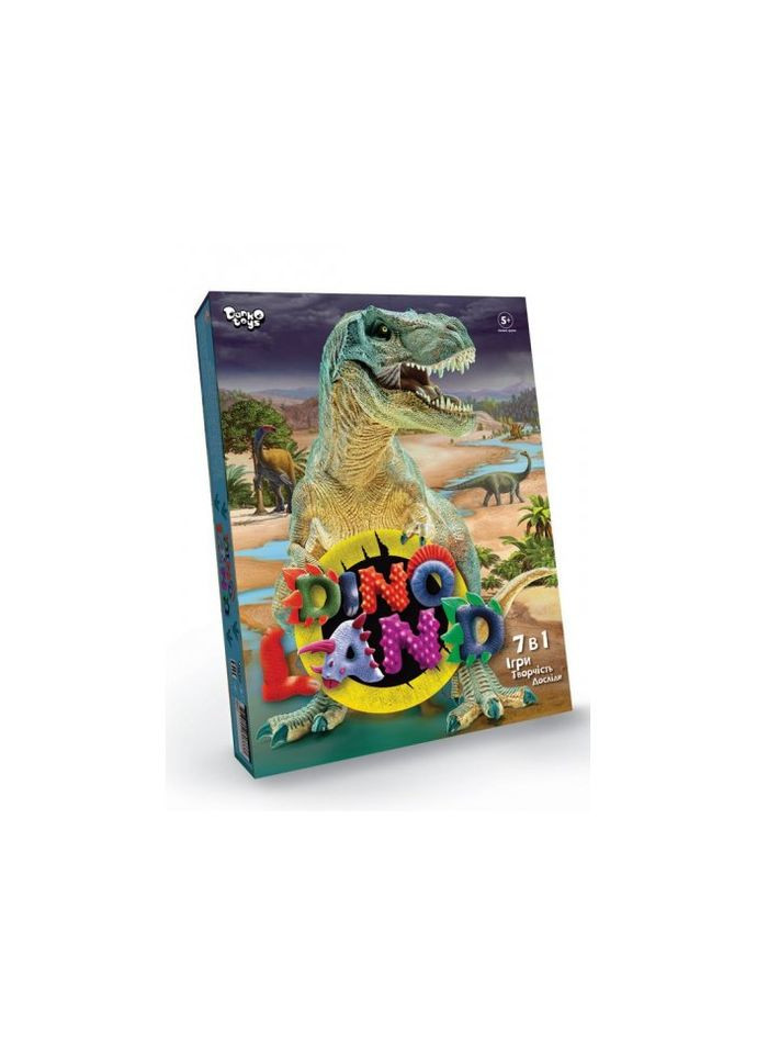 Креативное творчество Dino Land 7 в 1, Danko Toys (293422261)