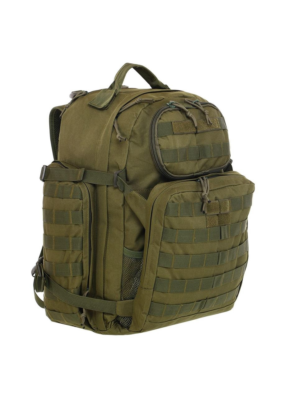 Рюкзак тактичний триденний штурмовий SILVER (нейлон, оксфорд, р-р 31x19x48см, 28л, Оливковий) (1511_Оливковий) SILVER KNIGHT (361437395)