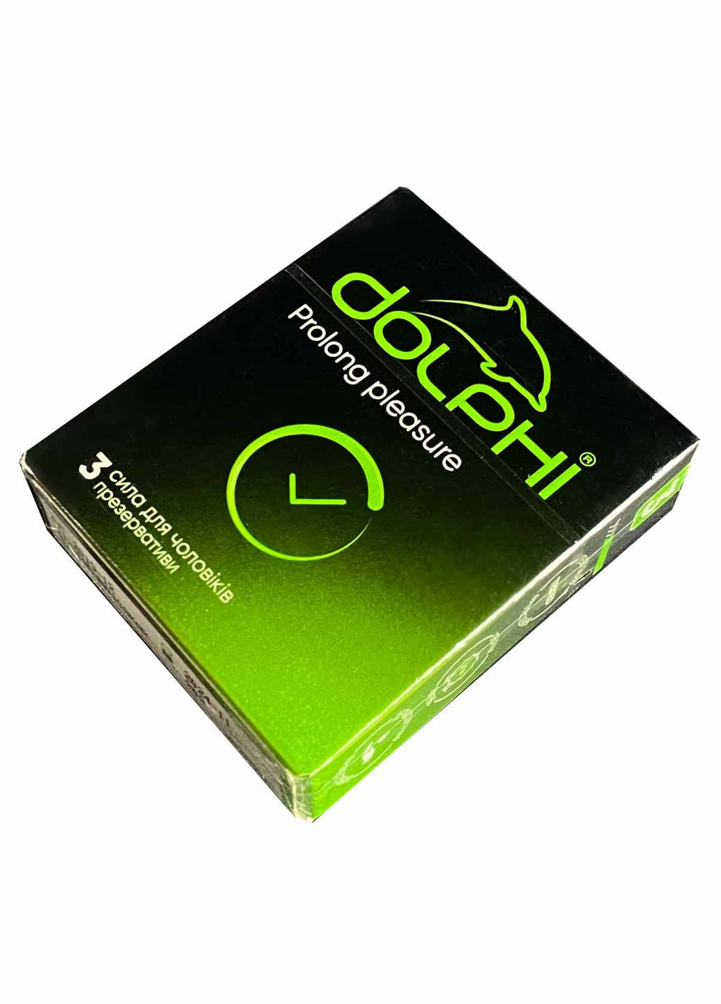 Презервативы Долфи пролонгирующие 3шт Dolphi Prolong Pleasure 3 (301940893)