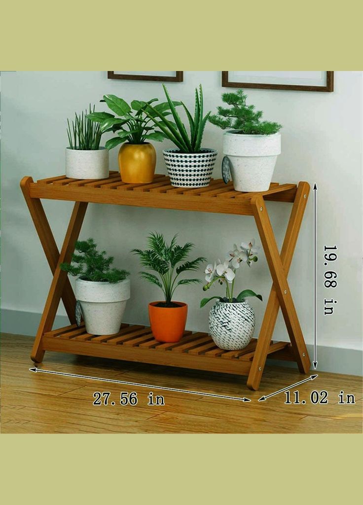 Підставка для квітів з дерева Понферада 70 мускат (ЦВП-710307) No Brand (328226707)