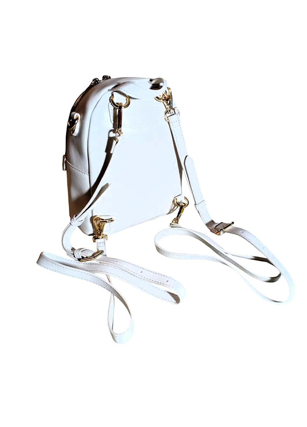 Рюкзак-міні Fabbiano з накладним клапаном брендовий жіночий зі штучної шкіри David Jones (316683479)