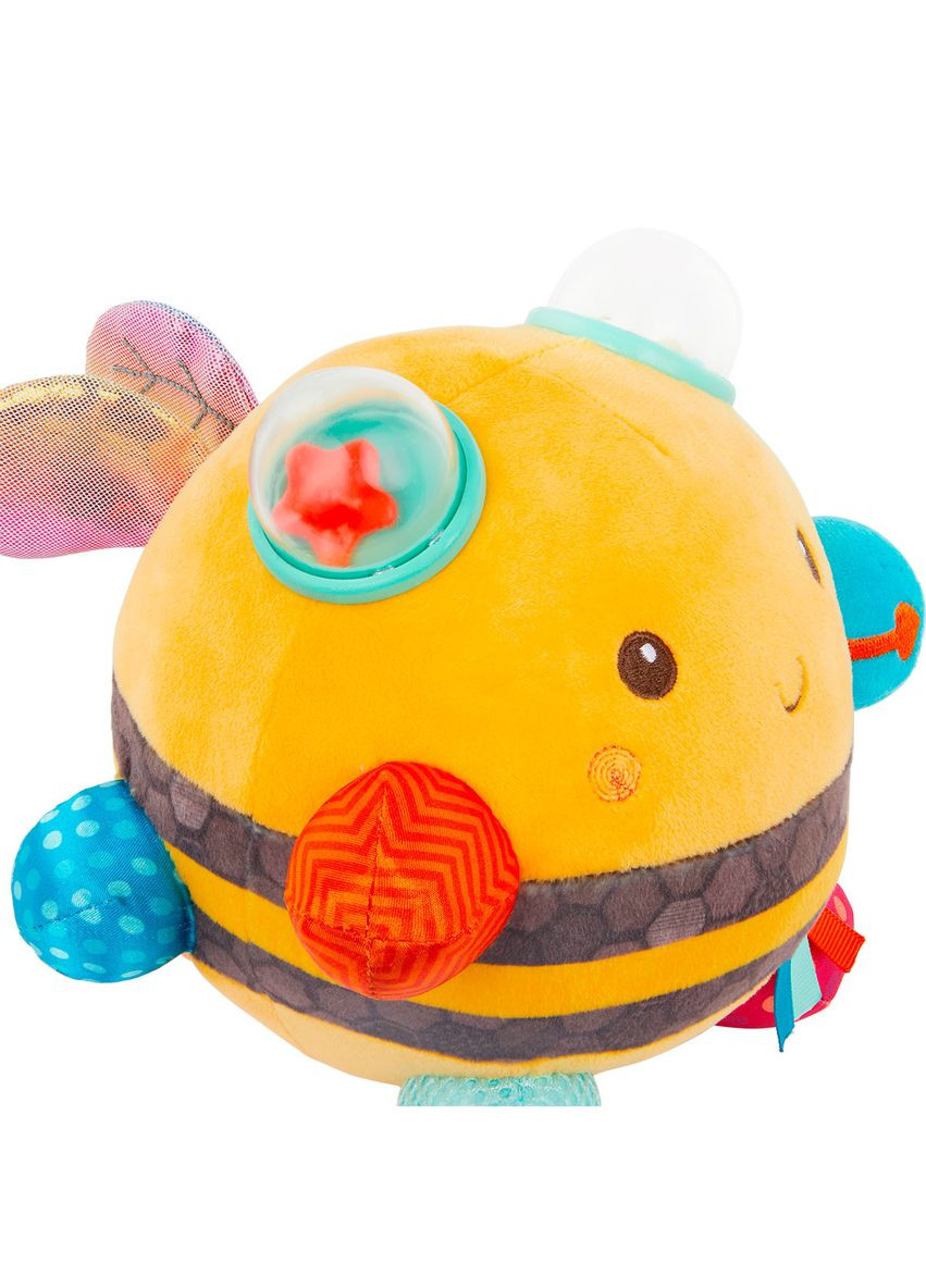 Сенсорная мягкая игрушка Пчелка Дзиж (BX2037Z) Battat (356675507)