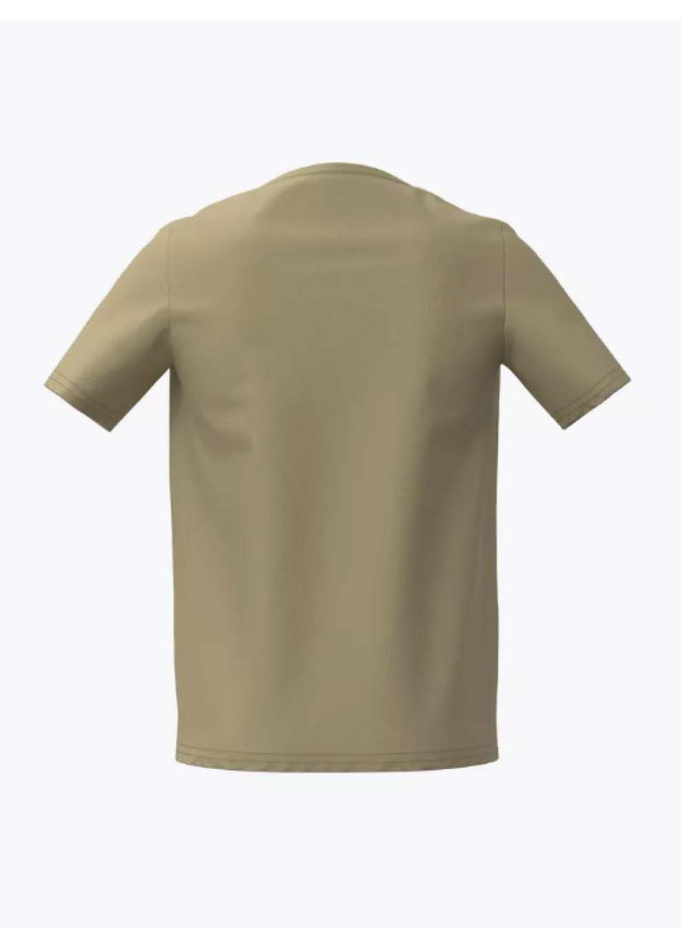 Песочная демисезонная детская футболка 7/6 max t-shirt taos taupe песочный Seven Six