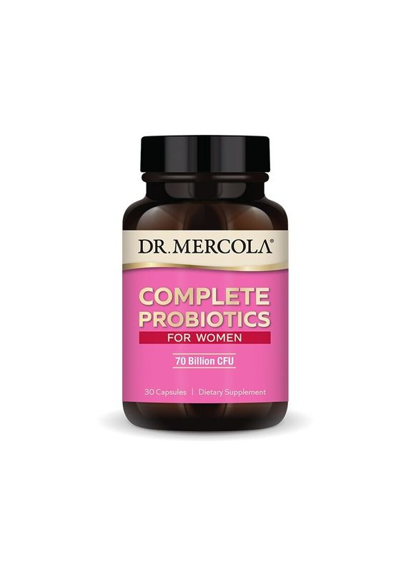 Комплекс пробиотиков Complete Probiotics for Women, 30 капсул для женщин Dr. Mercola (336546757)