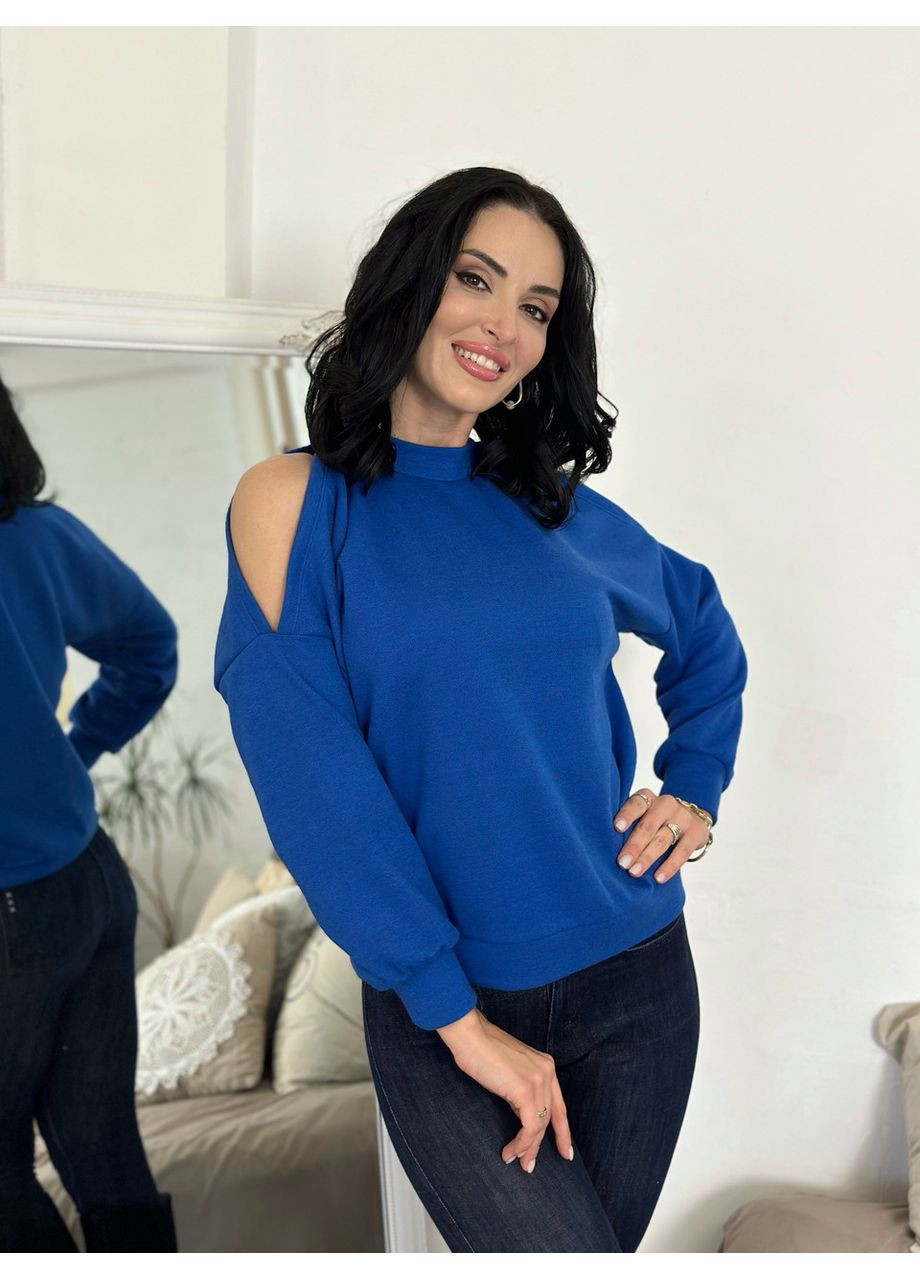 Жіноча ангорова кофта з розрізами Fashion (360603317)