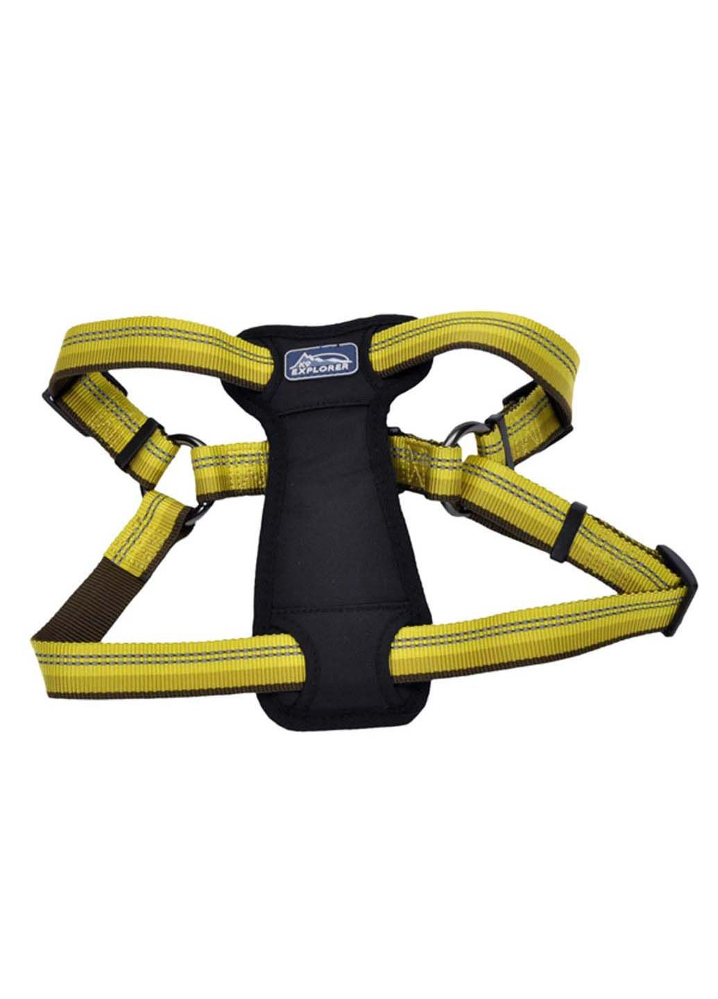 Шлея світловідбивна з нагрудником для собак K9 Explorer Harness 11.3-22.6 кг 2,5 х 50,8-76,2 см Coastal (292175543)