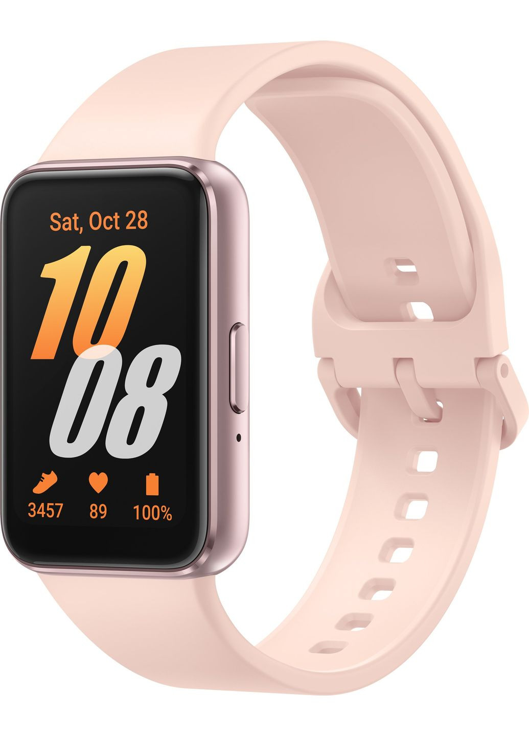 Фітнес-трекер Galaxy Fit 3 40мм (R390) 1.6', 256x402, AMOLED, BT 5.3, 16/256МБ, рожевий золотистий Samsung (322875261)