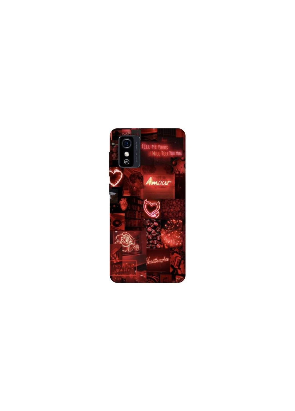 Чехол на ZTE Blade L9 Love collage ver.6 Frontalka (384650870)