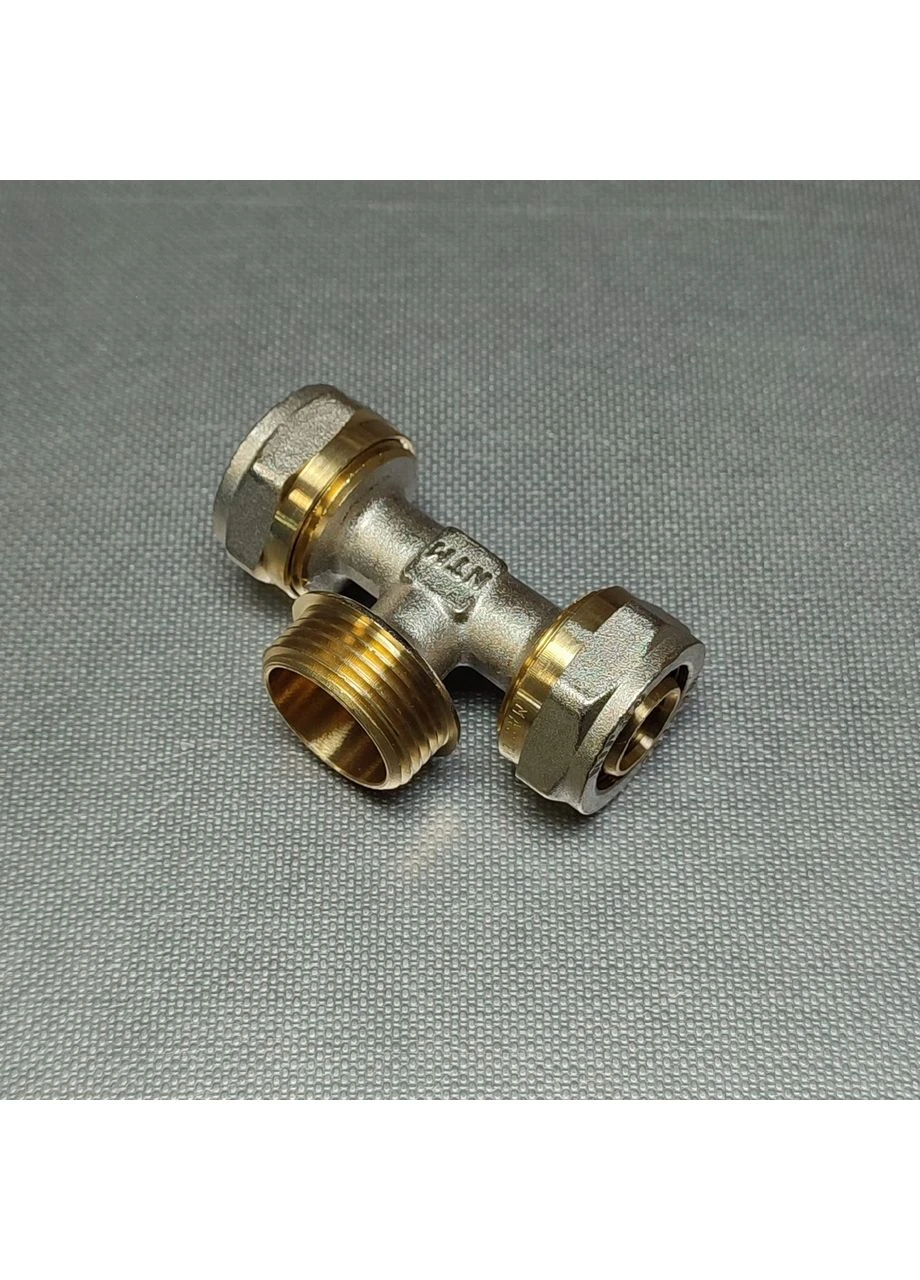 Тройник 20х3/4 наруж. х20 No Brand (362491772)