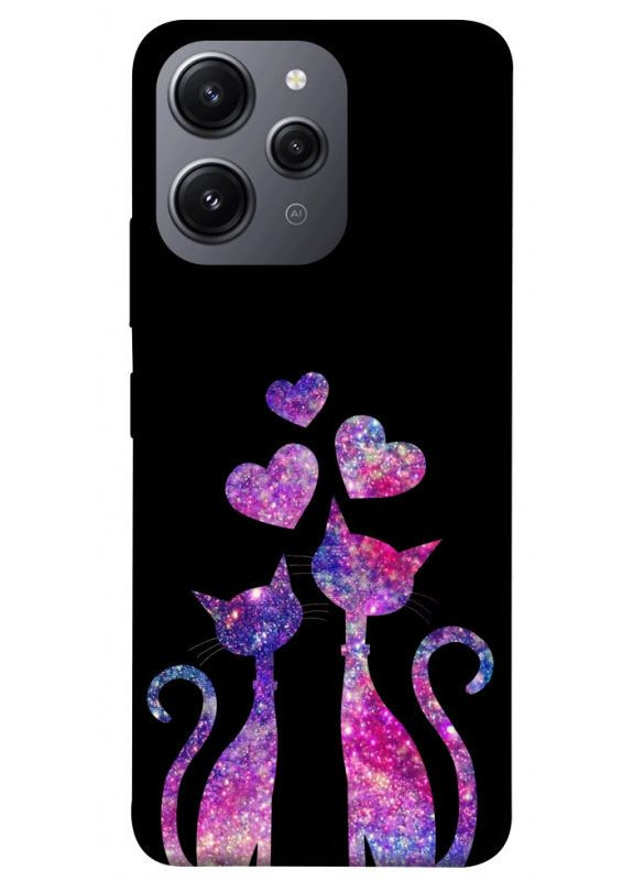 Чехол с принтом для Xiaomi Redmi 12 / для Ксяоми, сяоми, ксиоми редми 12 Космические коты No Brand (338603588)