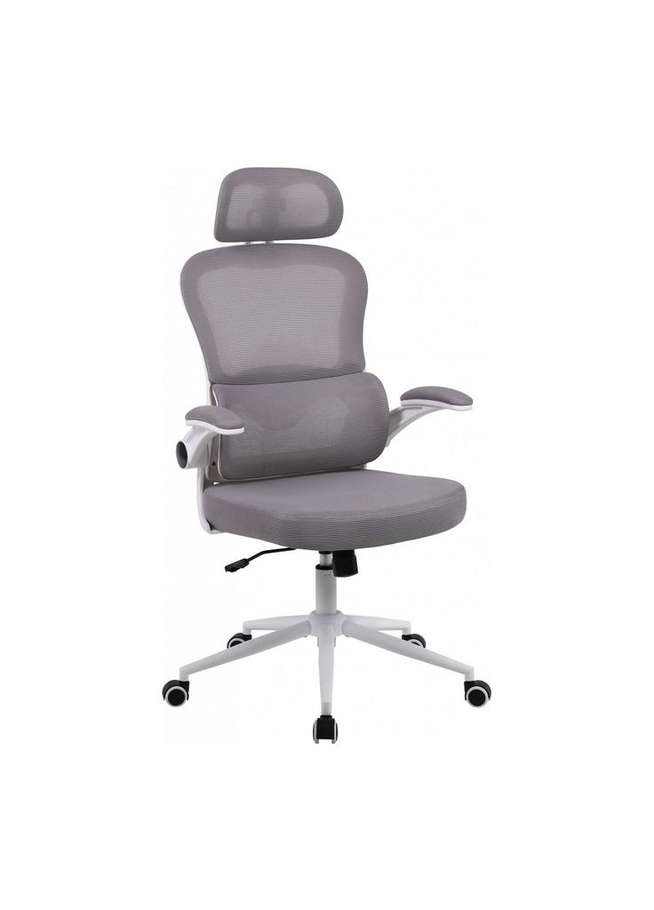 Офісне крісло (m451322) GT Racer B-5880 White/Gray (366567687)